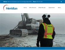 Tablet Screenshot of meridianak.com